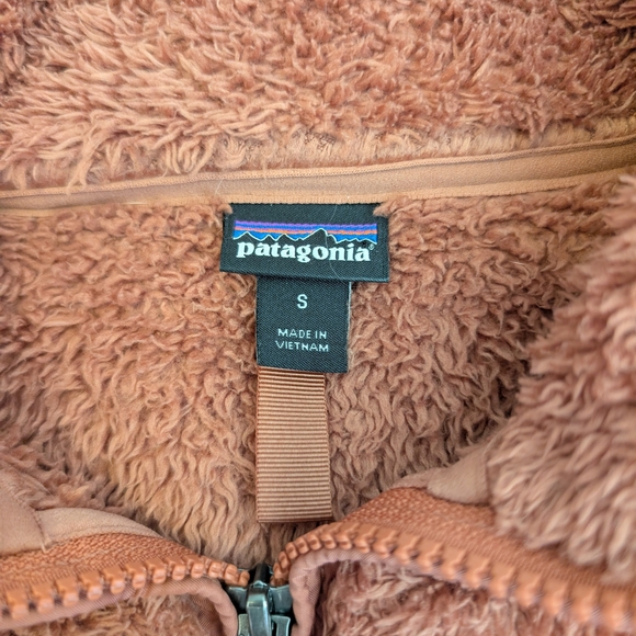 Patagonia Womens Small Quarter Zip Pullover Orange Outdoors Preppy Cozy Casual - Picture 6 of 7